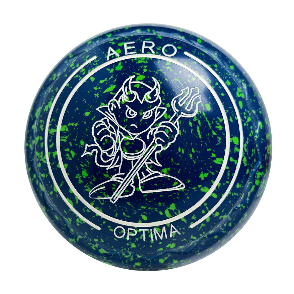 Aero Optima Lawn Bowls 3.5 Heavy Z-Scoop Opal - 259727 Aero Bowls