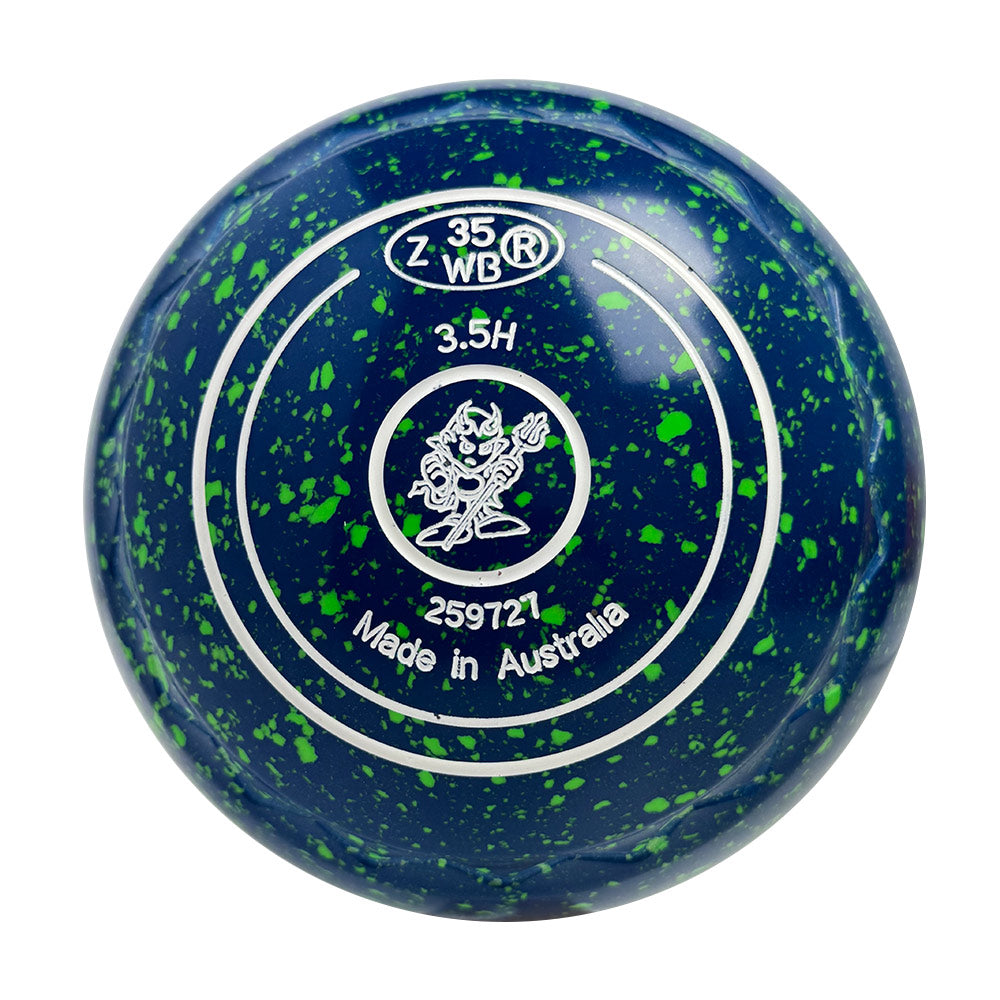 Aero Optima Lawn Bowls 3.5 Heavy Z-Scoop Opal - 259727