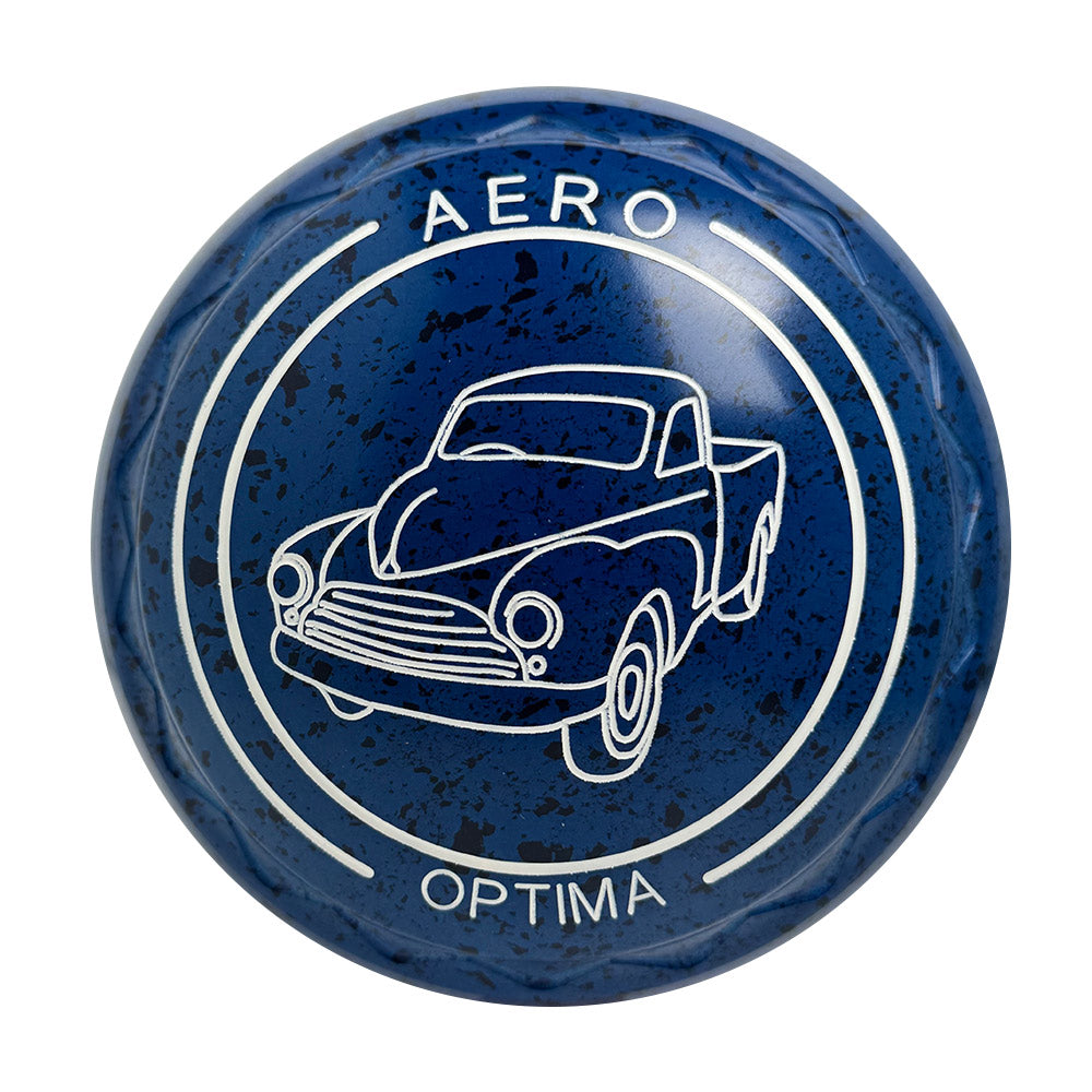 Aero Optima Lawn Bowls 3 Heavy Z-Scoop Ocean - 259743