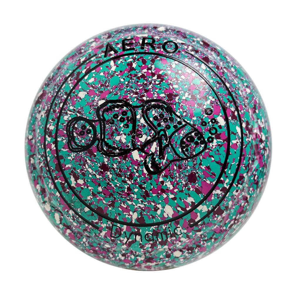 Aero Dynamic Lawn Bowls 0 Heavy Z-Scoop Confetti -  259895
