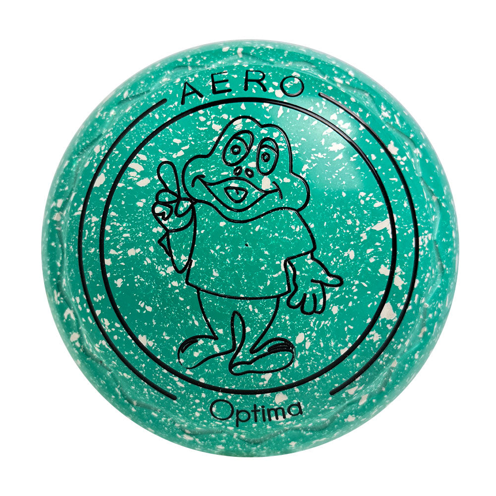 Aero Optima Lawn Bowls 0.5 Heavy Z-Scoop Tiffany - 260039