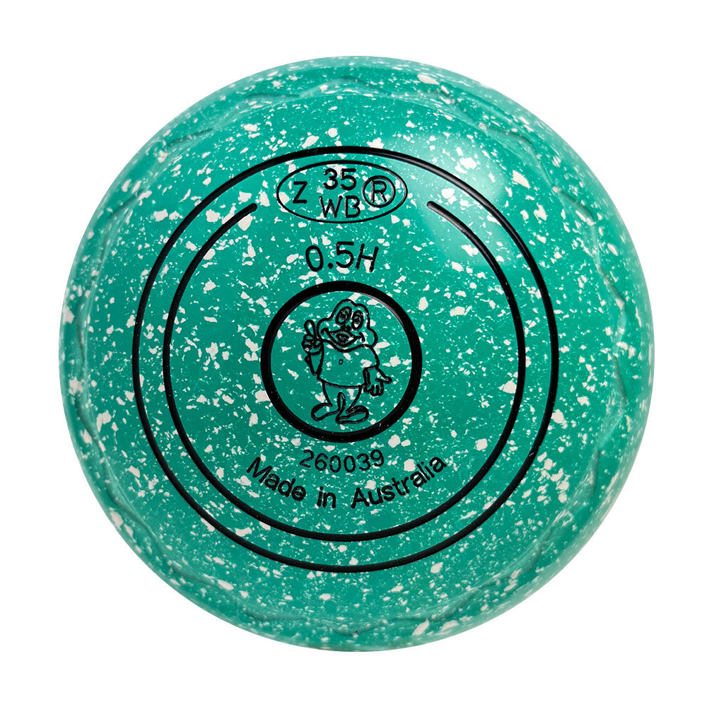 Aero Optima Lawn Bowls 0.5 Heavy Z-Scoop Tiffany - 260039