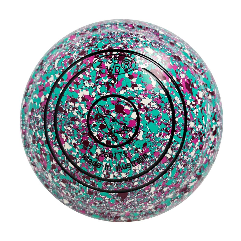 Aero Dynamic Lawn Bowls 2 Heavy Z-Scoop Confetti - 260171
