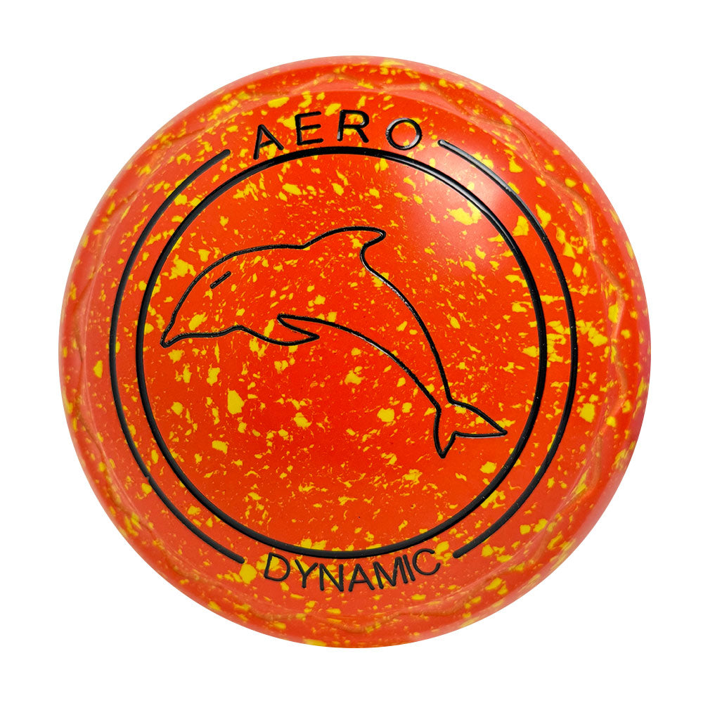 Aero Dynamic Lawn Bowls 4 Heavy Z-Scoop Nectarine - 260315