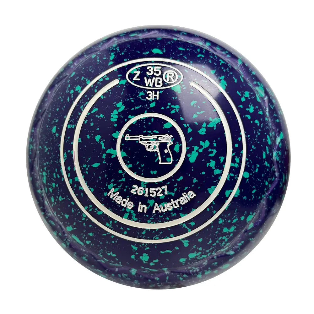 Aero Dynamic Lawn Bowls 3 Heavy Z-Scoop Grape - 261527 Aero Bowls