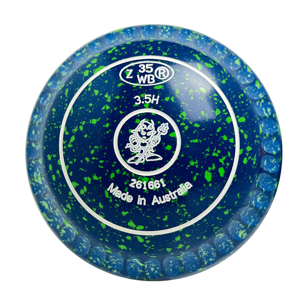 Aero Optima Lawn Bowls 3.5 Heavy Enhance Grip Opal - 261661