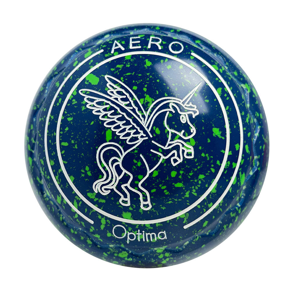 Aero Optima Lawn Bowls 1 Heavy Z-Scoop Opal -261863