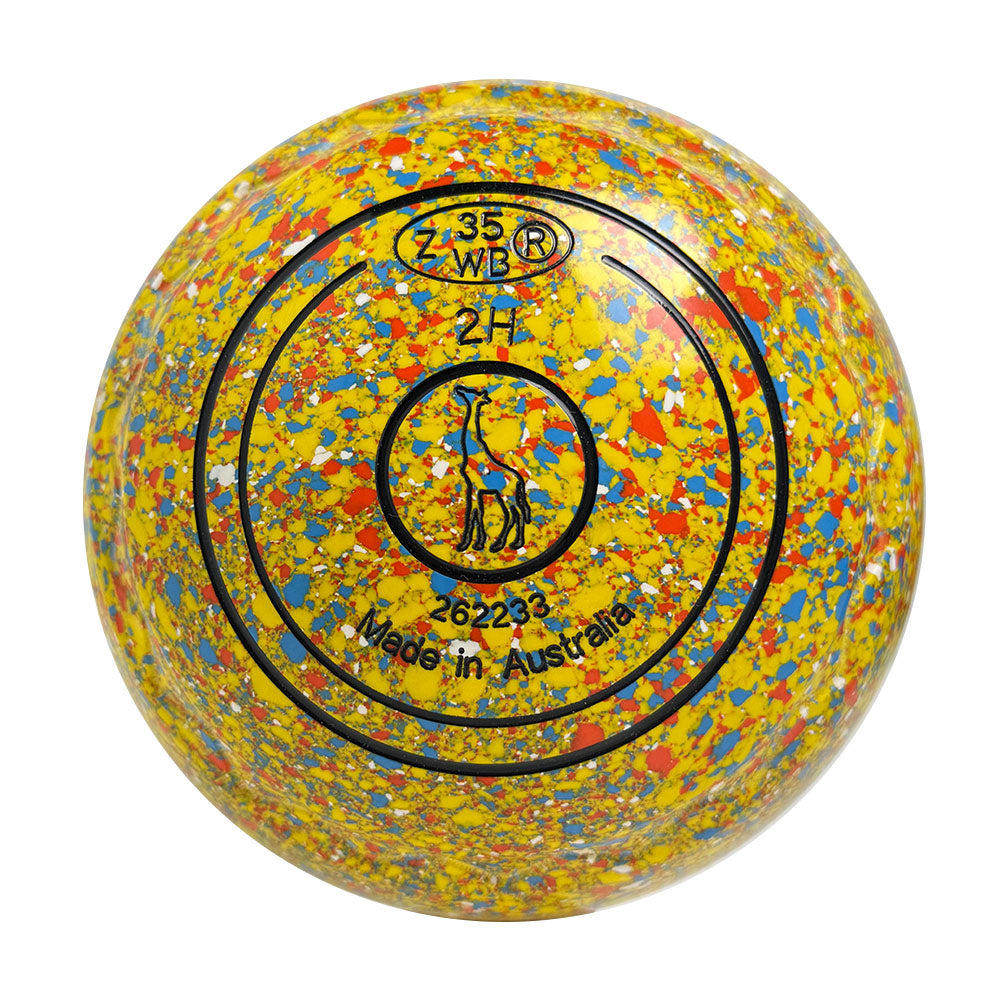 Aero Optima Lawn Bowls 2 Heavy Z-Scoop Nugget -262233