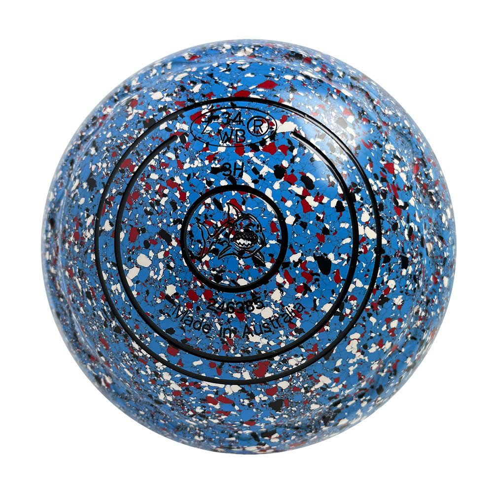 Aero Optima Lawn Bowls 3 Heavy Z-Scoop Cornflower - 246385
