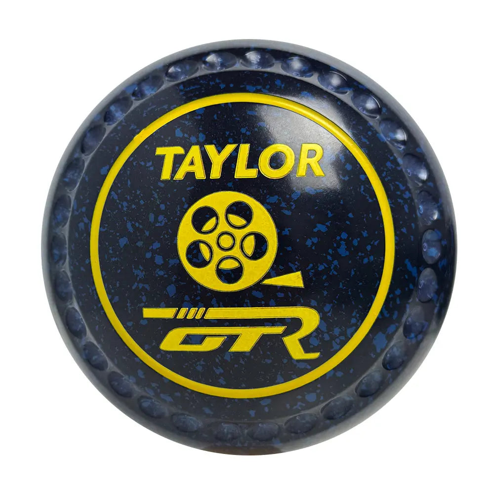 Taylor GTR Lawn Bowls Size 2 Heavy Gripped Dark Blue/Blue - HAE2897A Taylor