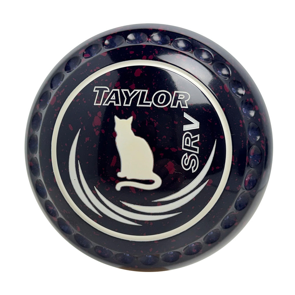 Taylor SRV Lawn Bowls Size 2 Heavy Dark Blue/Magenta - HAE2817A
