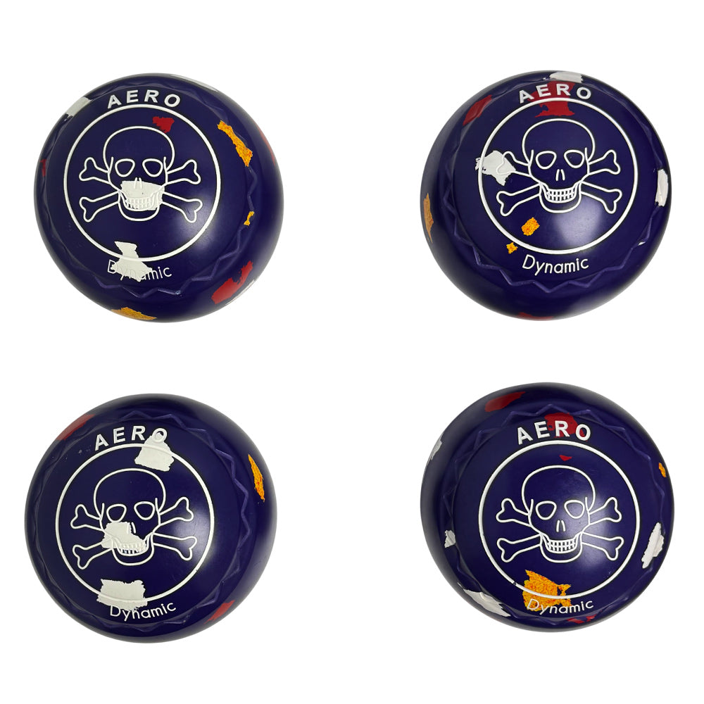 Aero (Pre-Owned) Dynamic Lawn Bowls 2.5 Heavy Z-Scoop Picasso- 207876
