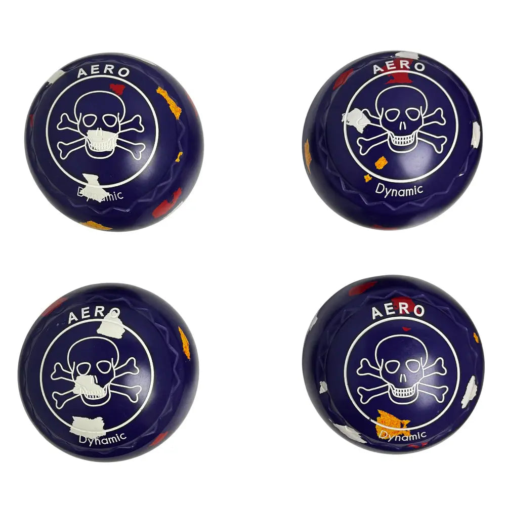 Aero (Pre-Owned) Dynamic Lawn Bowls 2.5 Heavy Z-Scoop Picasso- 207876 - Bowls City