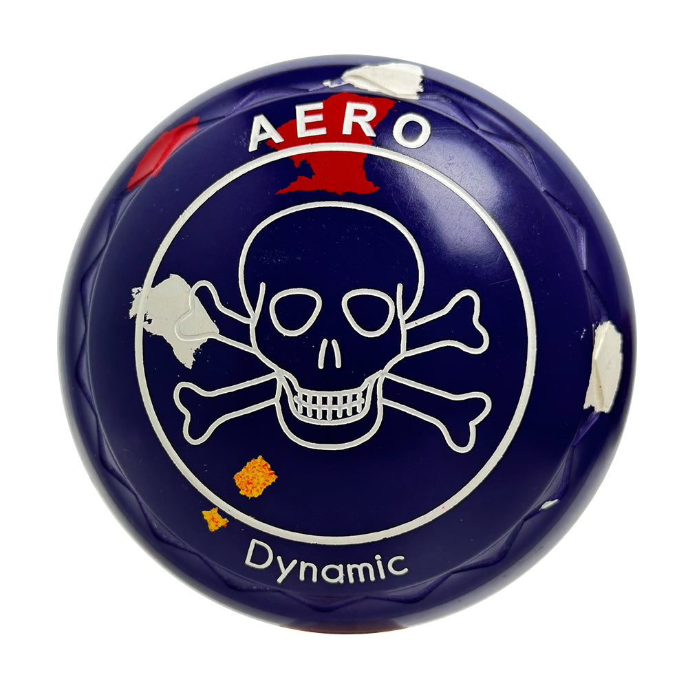 Aero (Pre-Owned) Dynamic Lawn Bowls 2.5 Heavy Z-Scoop Picasso- 207876
