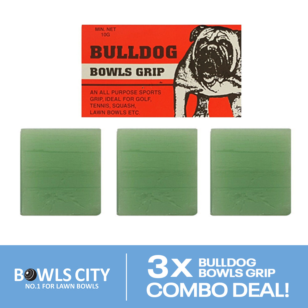 Bulldog Bowls Sports Grip - Keep in Pocket - 3 Pack Deal