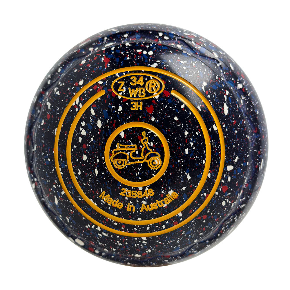 Aero Dynamic Lawn Bowls 3 Heavy Z-Scoop Galaxy - 235848
