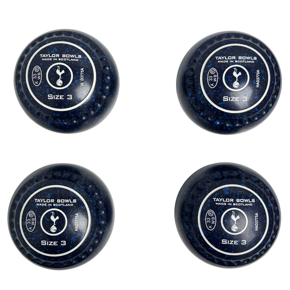 Taylor (Pre-Owned) GTR Lawn Bowls Size 3 Heavy Gripped - Blue Speckle HAD3775A