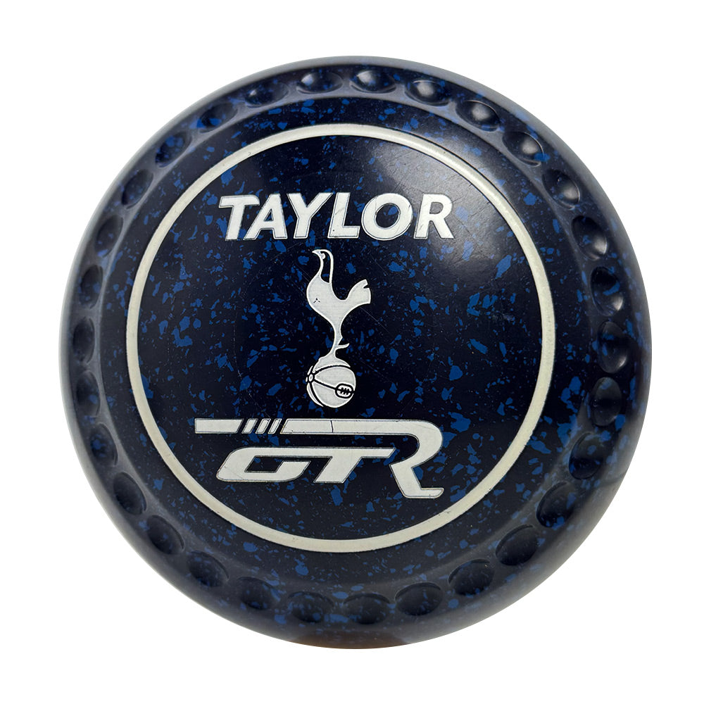 Taylor (Pre-Owned) GTR Lawn Bowls Size 3 Heavy Gripped - Blue Speckle HAD3775A
