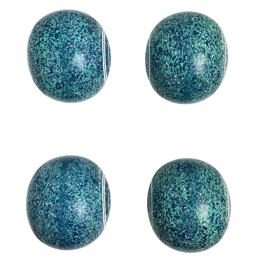 Greenmaster (Pre-Owned) Super 10 Premier Lawn Bowls Size 2 Heavy Non-Gripped - Lime/Blue Speckle - Bowls City