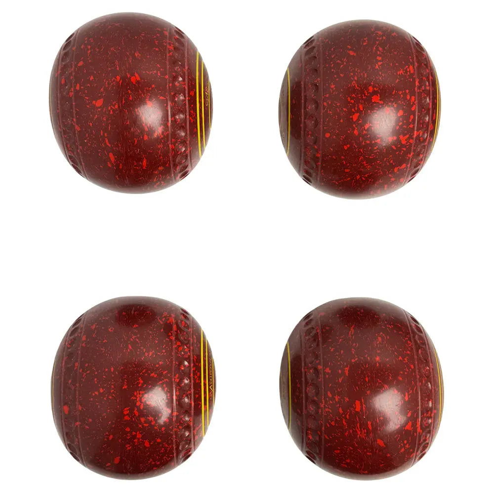 Taylor (Pre-Owned) Vector VS Lawn Bowls Size 3 Heavy Gripped - Red Speckle HAD517485E Taylor