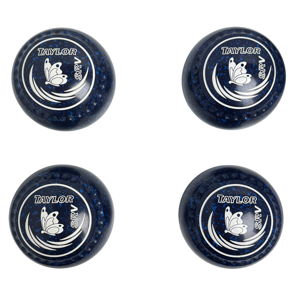 Taylor (Pre-Owned) SRV Lawn Bowls 0 Heavy Gripped Dark Blue/Blue - HU465381A