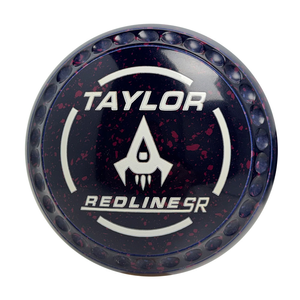 Taylor SR Lawn Bowls Size 1 Heavy Gripped Dark Blue/Magenta - HAD6207A