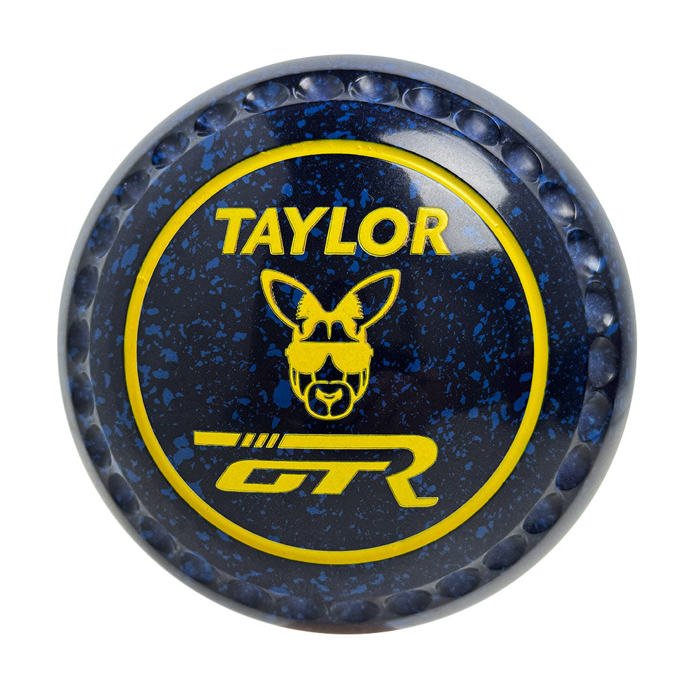 Taylor GTR Lawn Bowls Size 3 Heavy Gripped Dark Blue/Blue - HAE0631A