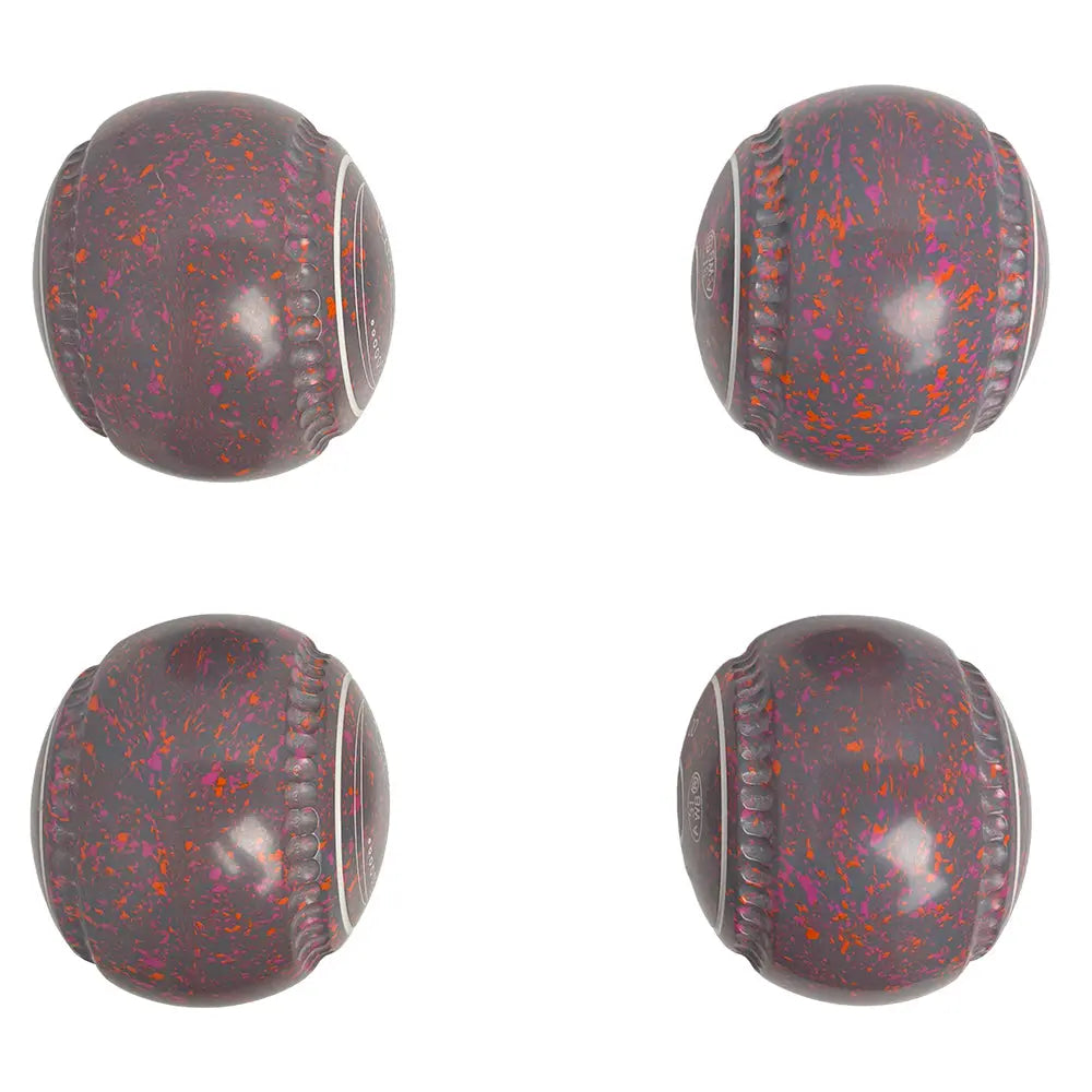 Greenmaster (Pre-Owned) Premier Infinity Lawn Bowls Size 00 Heavy Gripped - Grey Speckle - HAB507287A Greenmaster