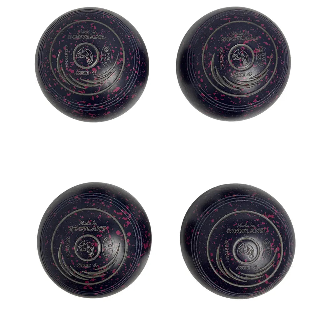 Taylor (Pre-Owned) SRV Lawn Bowls 4 Heavy Non-Gripped Dark Blue/Magenta - HN348792 Taylor