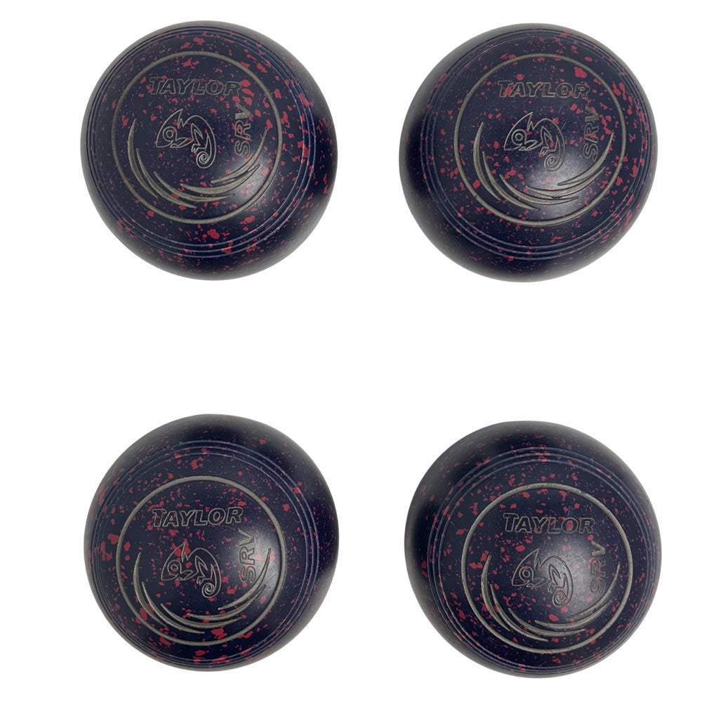 Taylor (Pre-Owned) SRV Lawn Bowls 4 Heavy Non-Gripped Dark Blue/Magenta - HN348792