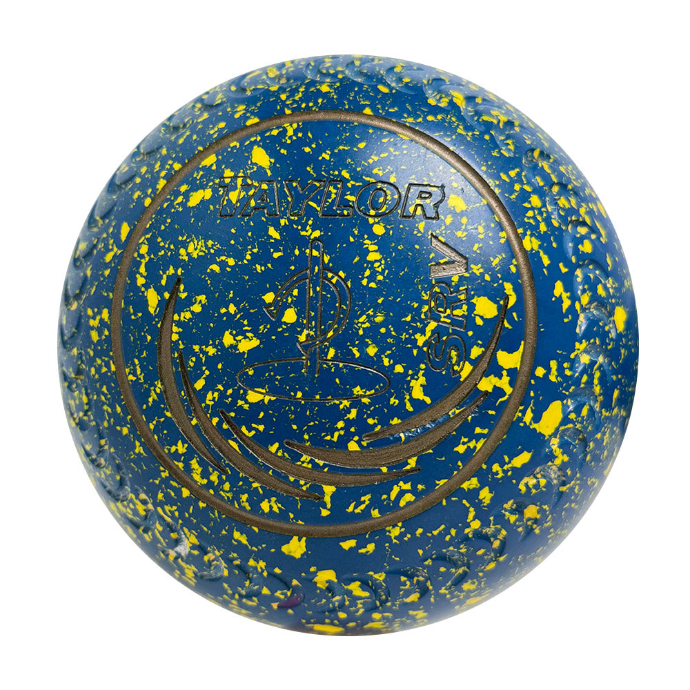 Taylor (Pre-Owned) SRV Lawn Bowls 3 Heavy Gripped Blue/Yellow - HP348959