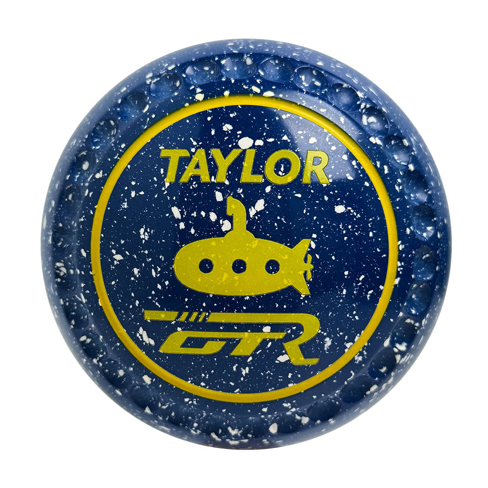 Taylor GTR Lawn Bowls Size 2 Heavy Gripped Light Blue/White HAD1935A