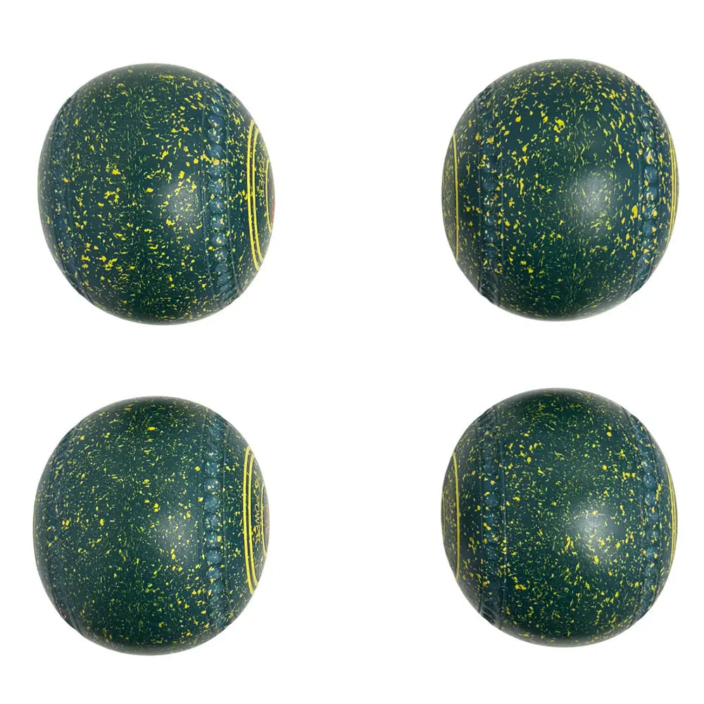 Greenmaster (Pre-Owned) The Power Lawn Bowls Size 3 Heavy Gripped Green/Yellow - K269871 - Bowls City