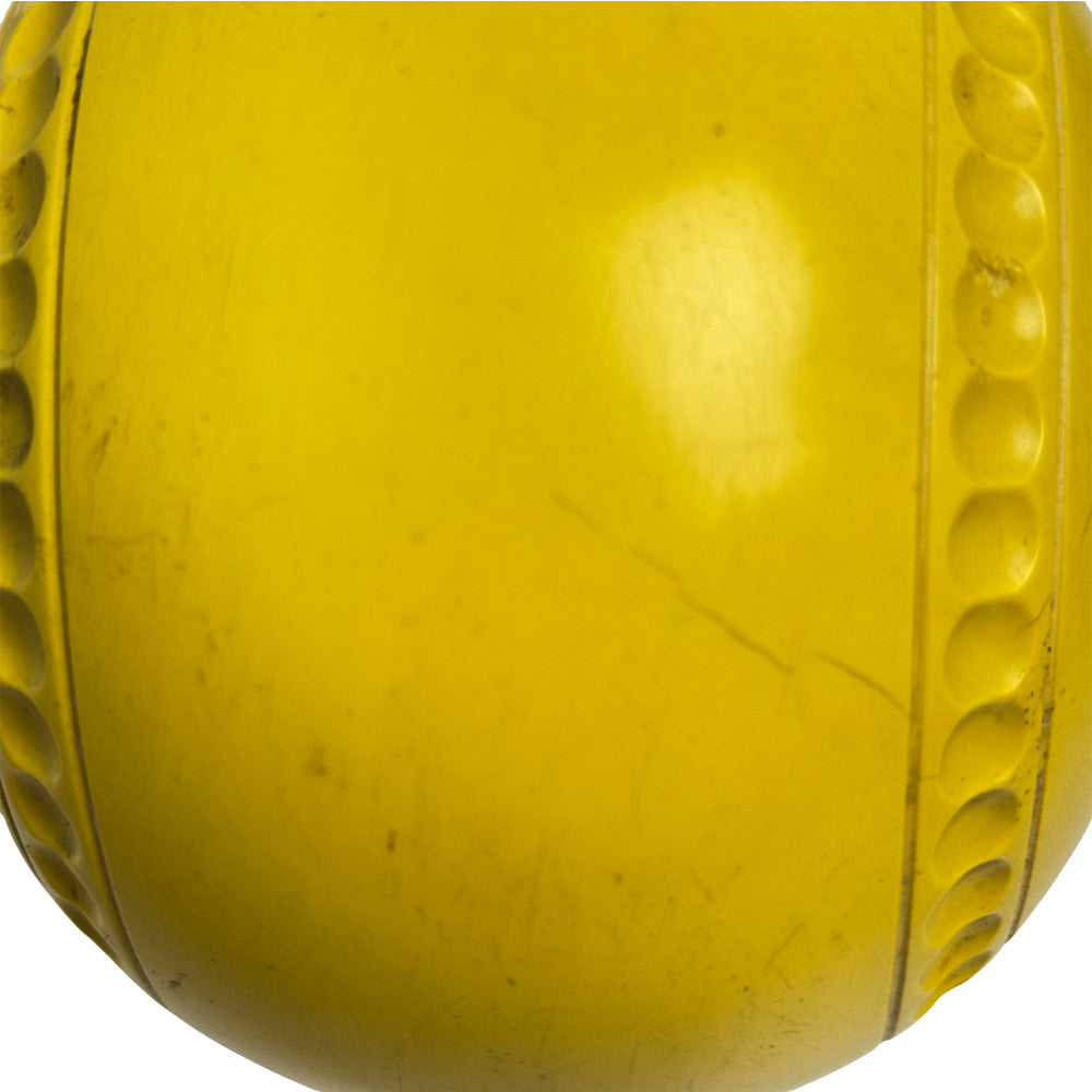 Greenmaster (Pre-Owned) Power Lawn Bowls Size 4 Heavy Gripped - Yellow - L299910