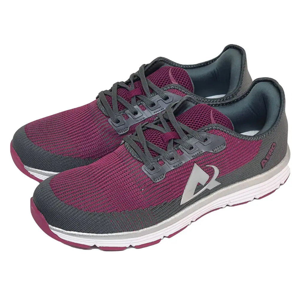 Aero Bowls Mens Nirvana Lawn Bowls Shoe - Wine - Bowls City