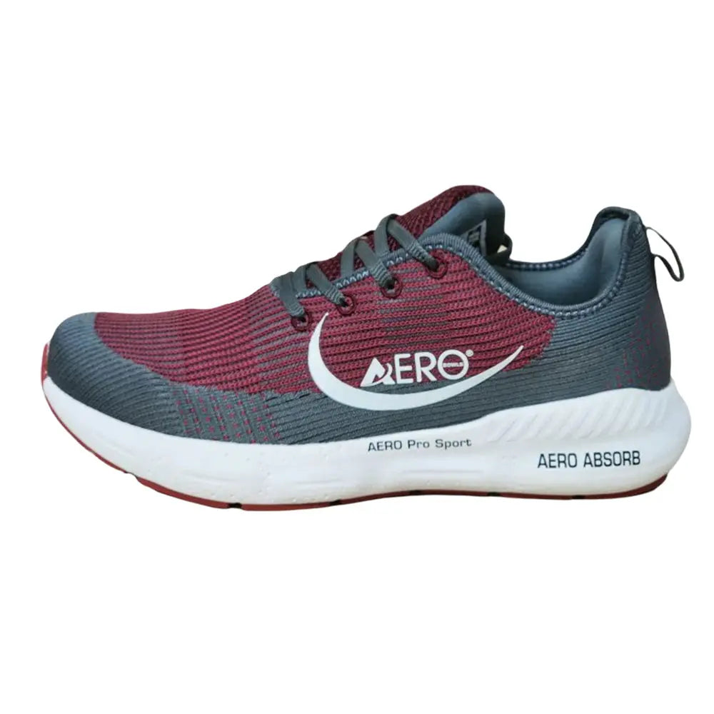 Aero Bowls Utopia Mens Lawn Bowls Shoe - Burgundy - Bowls City