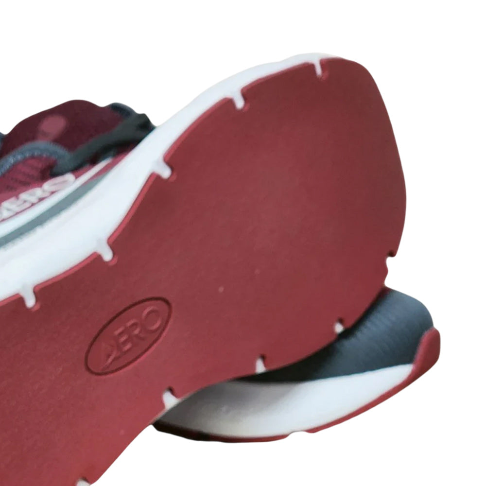 Aero Bowls Utopia Mens Lawn Bowls Shoe - Burgundy