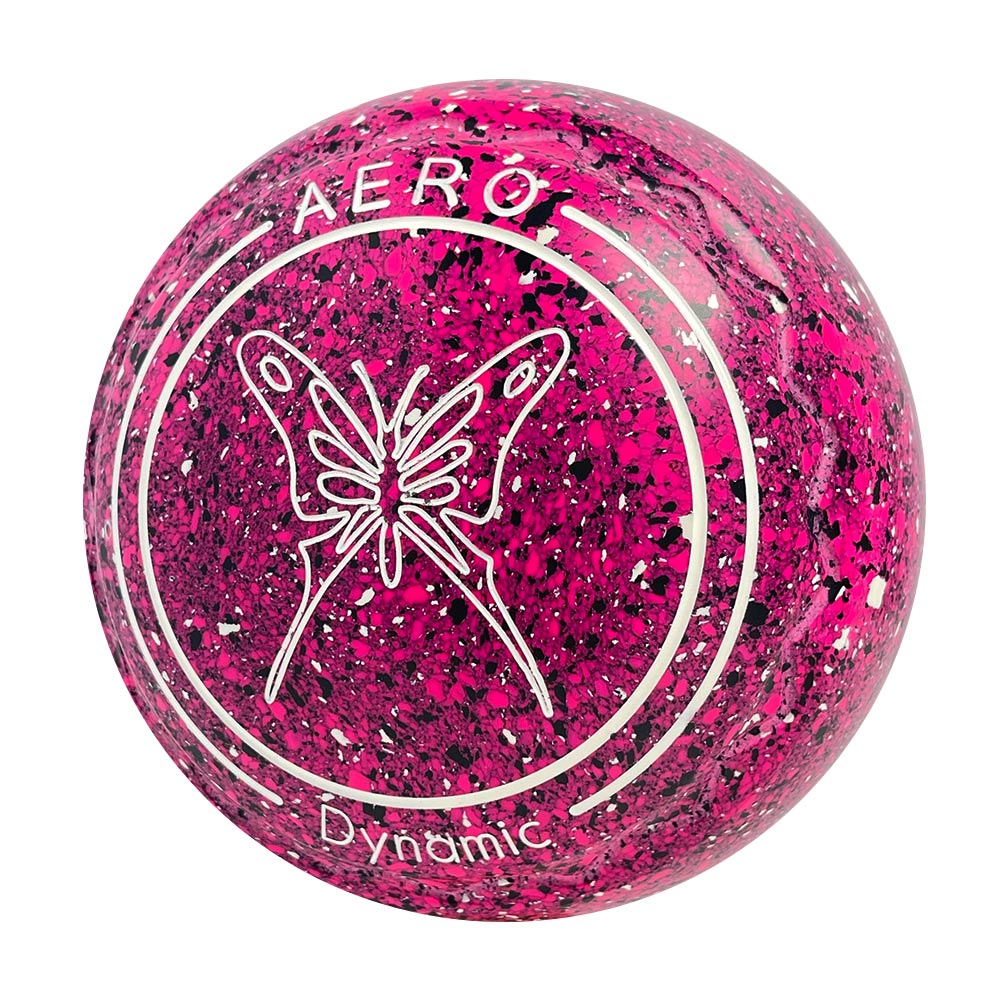 Aero Dynamic Lawn Bowls 1 Heavy Z-Scoop Fucshia - 239899
