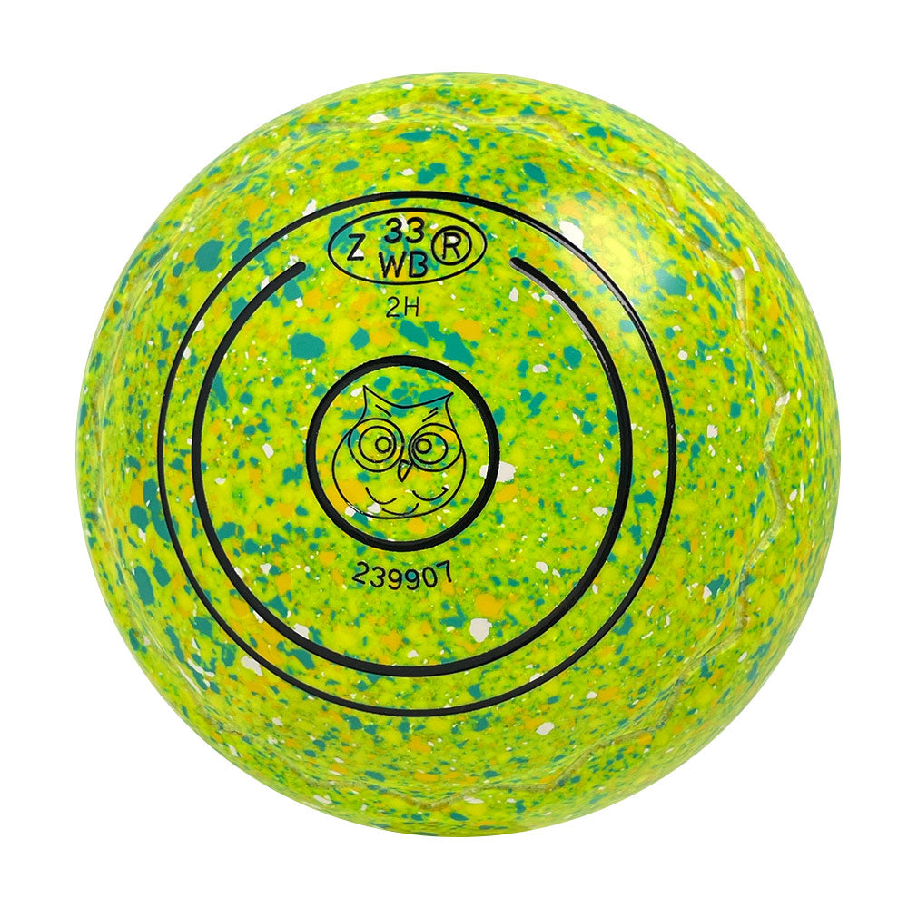 Aero Dynamic Lawn Bowls 2 Heavy Z-Scoop Citrus - 239907