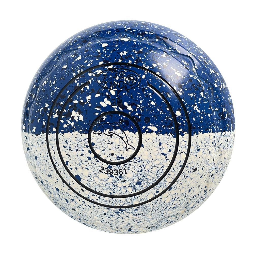 Aero Optima Lawn Bowls 3 Heavy Z-Scoop Iceburg Duo - 239361