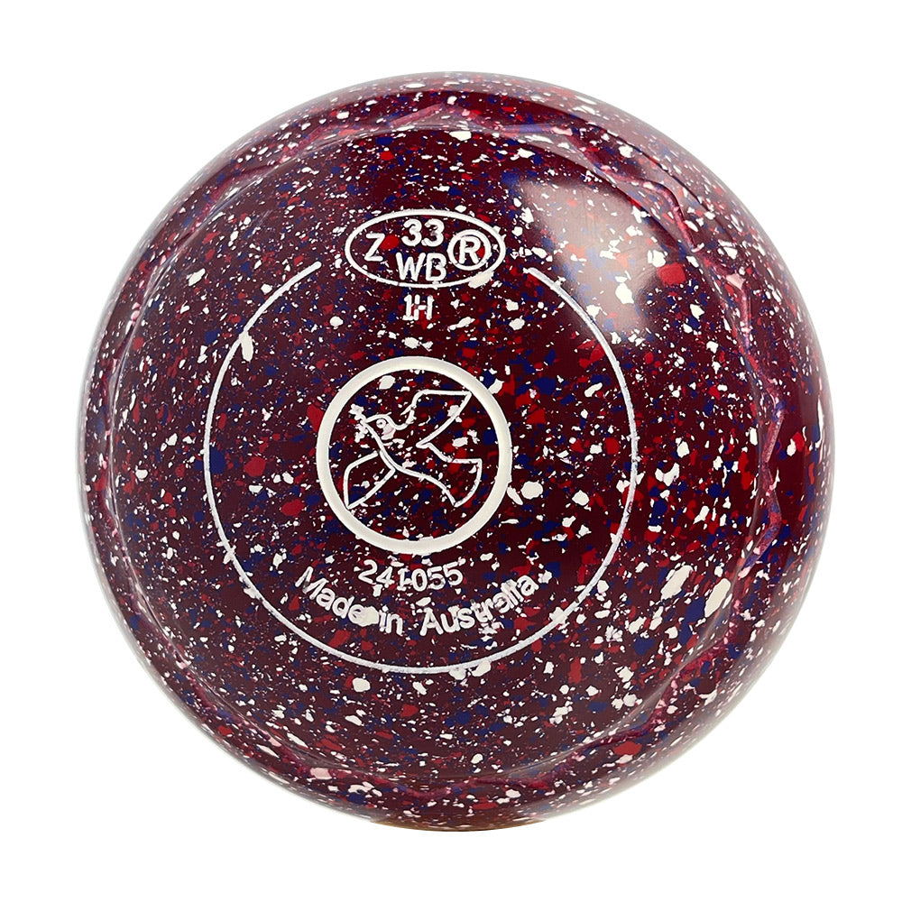 Aero Evolve Lawn Bowls 1 Heavy Z-Scoop Lava - 241055
