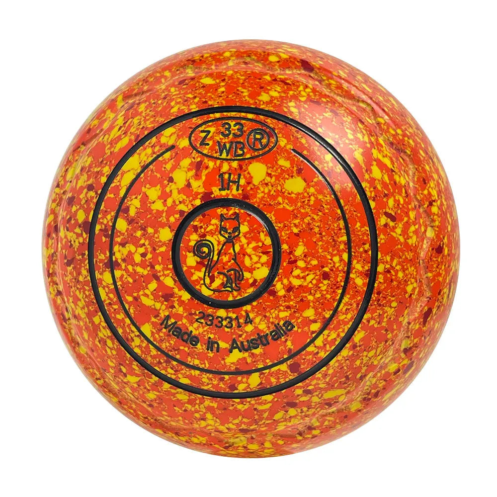 Aero (Pre-Owned) Optima Lawn Bowls 1 Heavy Z-Scoop Sunrise - 233314 - Bowls City