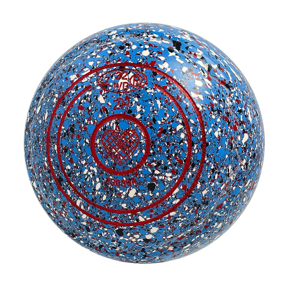 Aero Optima Lawn Bowls 2 Heavy Z-Scoop Cornflower - 230304