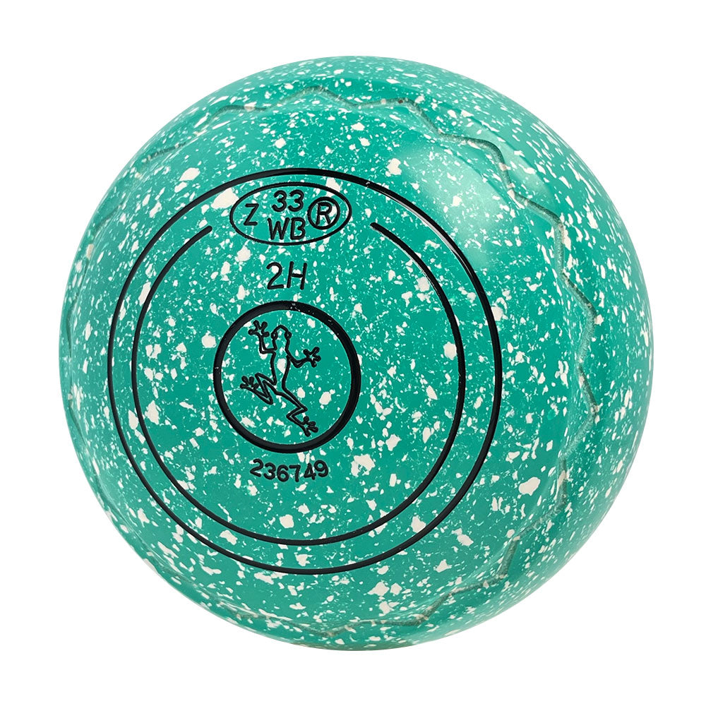 Aero Optima Lawn Bowls 2 Heavy Z-Scoop Tiffany - 236749