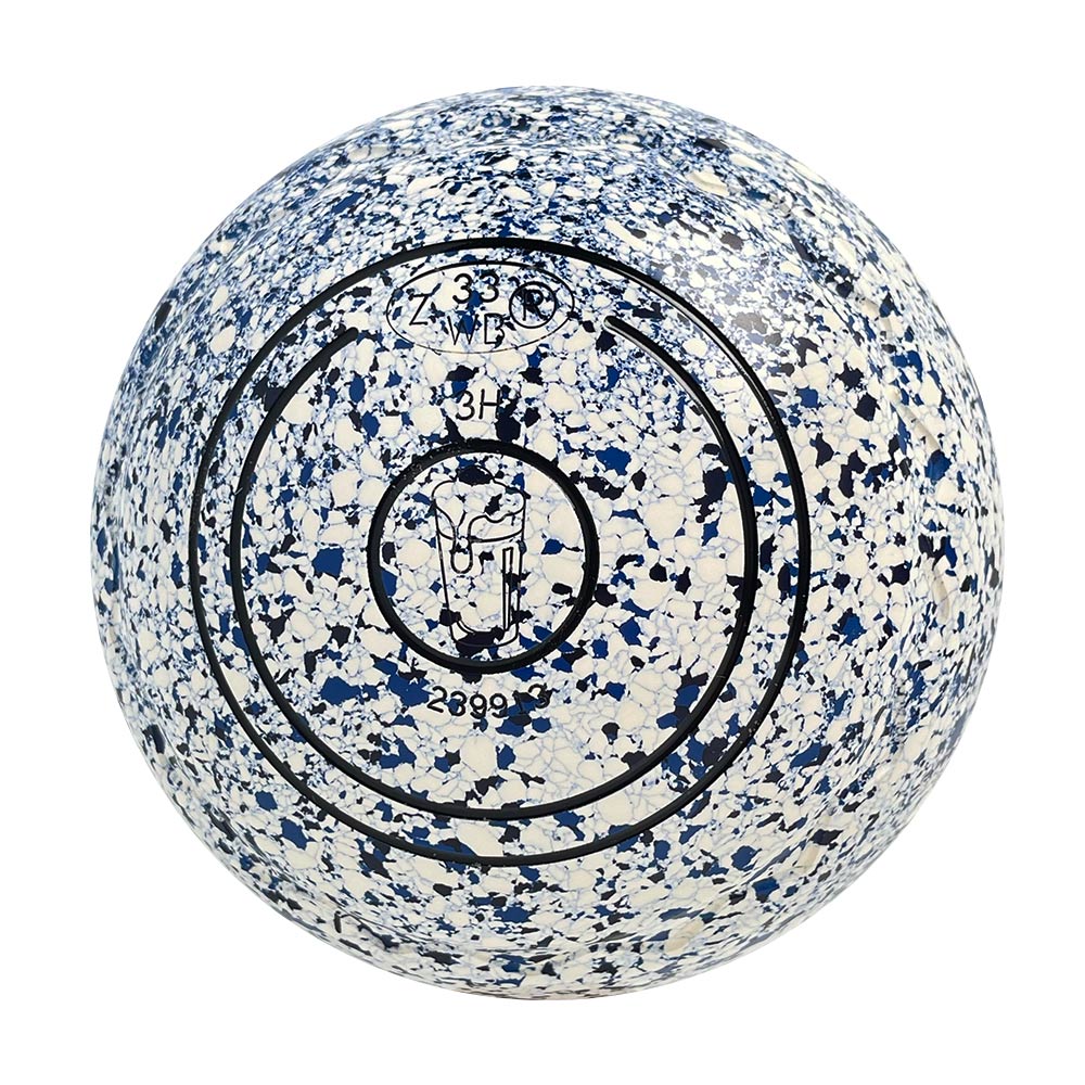 Aero Optima Lawn Bowls 3 Heavy Z-Scoop Glacier - 239913