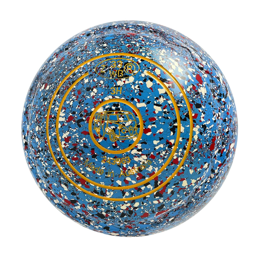 Aero Optima Lawn Bowls 3 Heavy Z-Scoop Cornflower - 243563