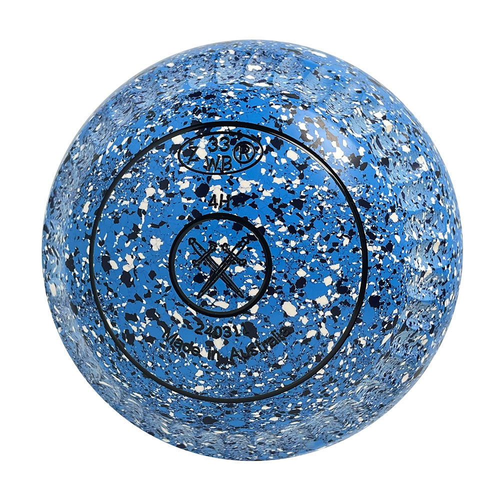 Aero Optima Lawn Bowls 4 Heavy Enhance Grip Sharks - 240311