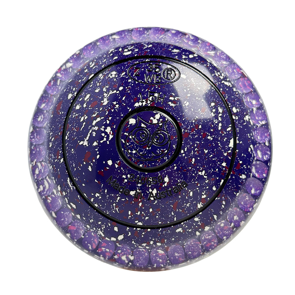 Aero Optima Lawn Bowls 1.5 Enhance Grip Purple Haze - 240658