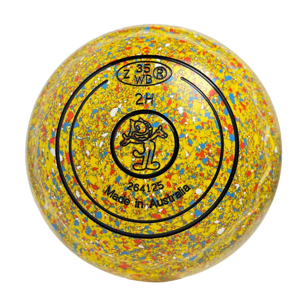 Aero Optima Lawn Bowls 2 Heavy Z-Scoop Nugget -264125