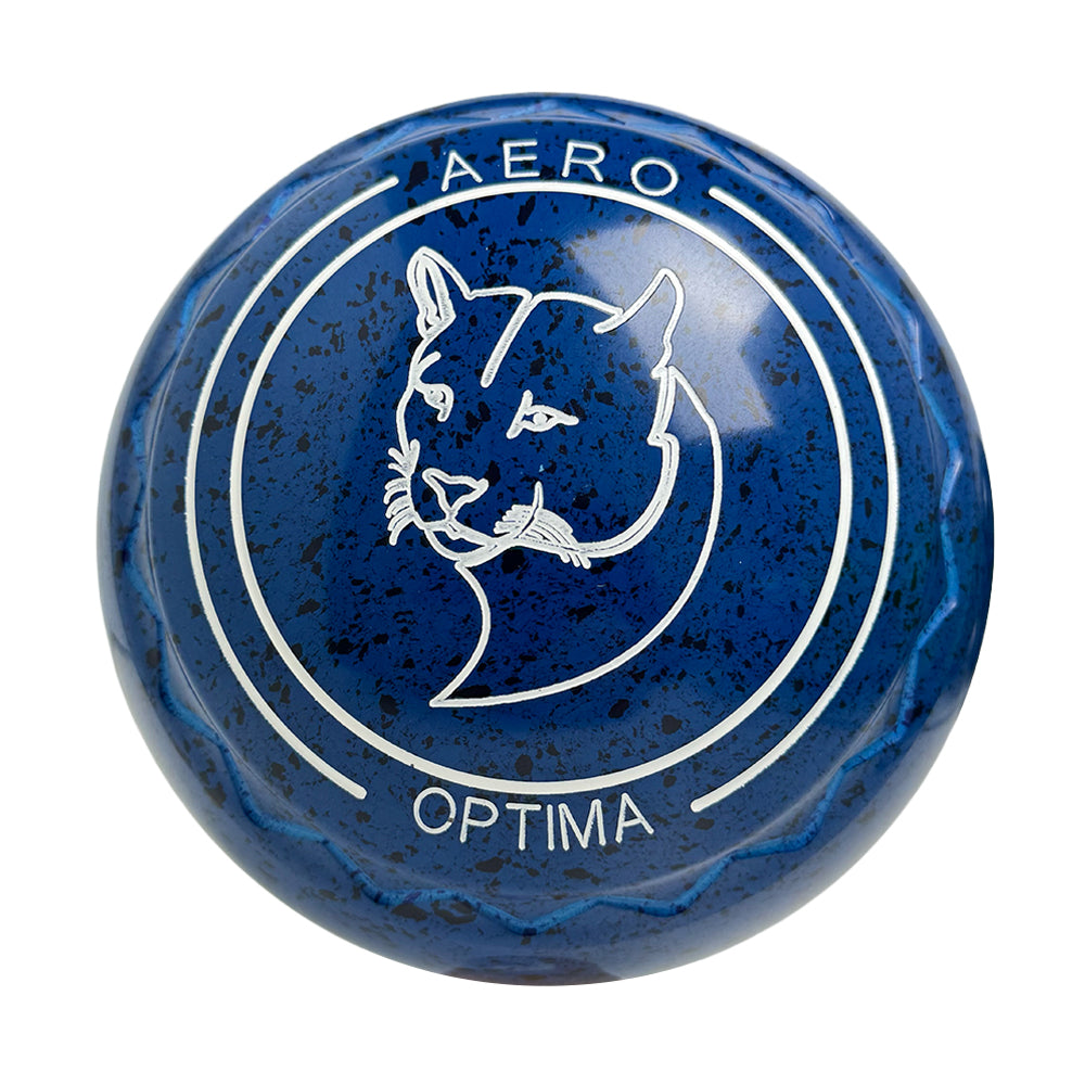 Aero Optima Lawn Bowls 3 Heavy Z-Scoop Ocean - 264141